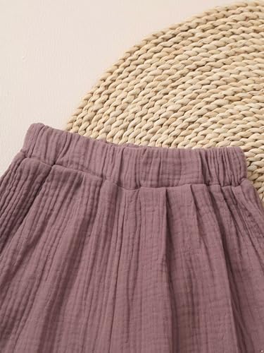 Summer Plain Pumpkin Shorts Pants for Babies