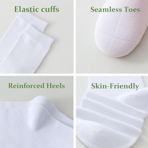 Marchare Kids Seamless Crew Socks - Soft Reliable