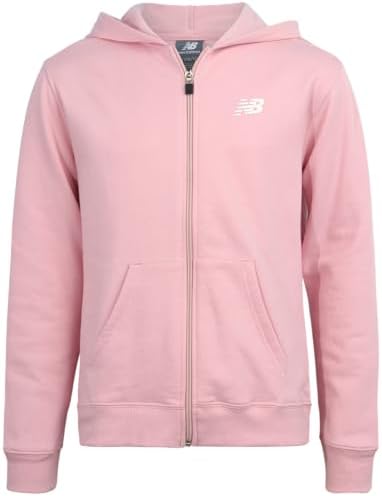 New Balance Girls Performance Fleece Zip-Up Sweatshirt