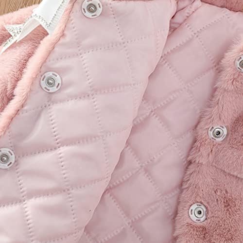 Happy Cherry toddler girls fuzzy coat