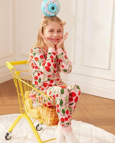 Luxurious Bamboo Viscose Pajama Set for Toddlers 2-8 Years