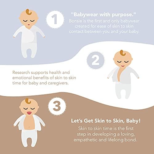 Bonsie Skin to Skin Footed Bodysuit for Baby - Peony Print