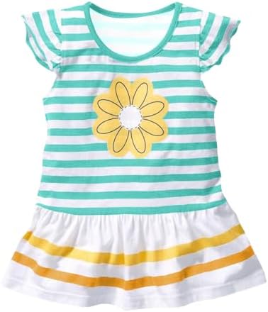 Girls 1-10 Summer Outfits - Cute Striped Set