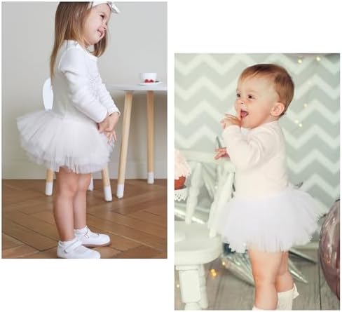 Billion Xin Toddler Tulle Tutu Skirt for Girls 6-24 Months