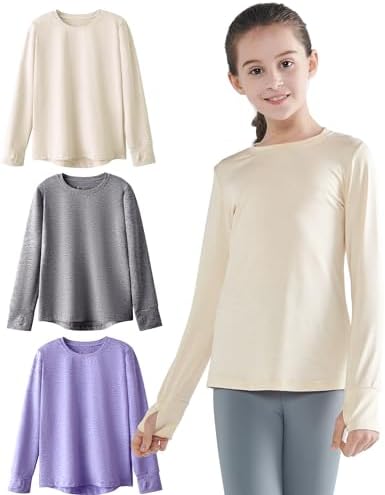 Youth Girls Long Sleeve Shirts