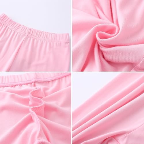 Deuerr 6-Pack Compression Spandex Shorts for Girls