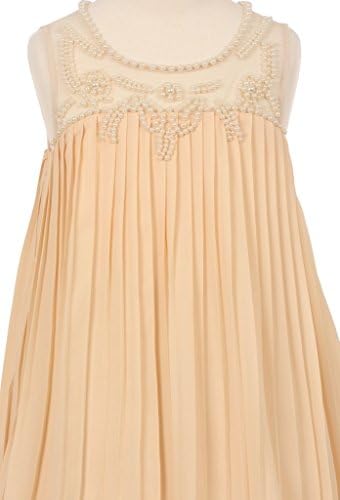 Gold Embroidered Tulle Pageant Dress for Girls Perfect for Special Occasions