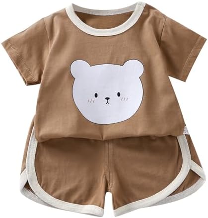 2-Piece Kawaii Match Tees for Kids