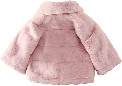 Happy Cherry toddler girls fuzzy coat