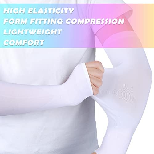Zhanmai Kids Arm Sleeves Comfortable Breathable and Perfect for Sports