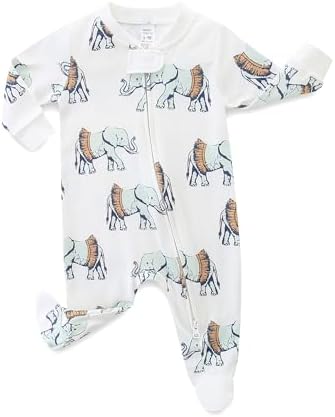 Adorable Cotton Footy Rompers for Baby Easy zuwarchen and Stay Cozy