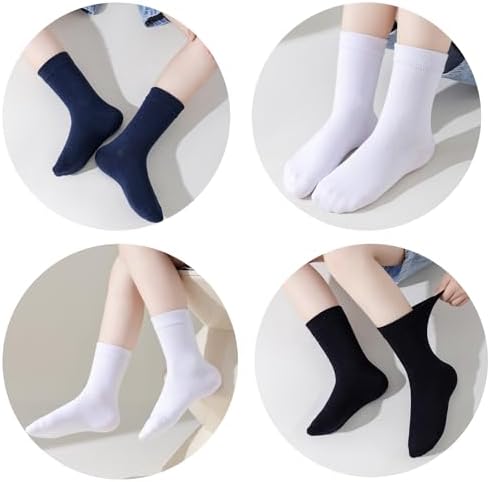Marchare Kids Seamless Crew Socks - Soft Reliable