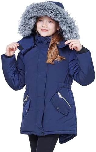 WULFUL Girls Winter Parka Super Warm and Waterproof