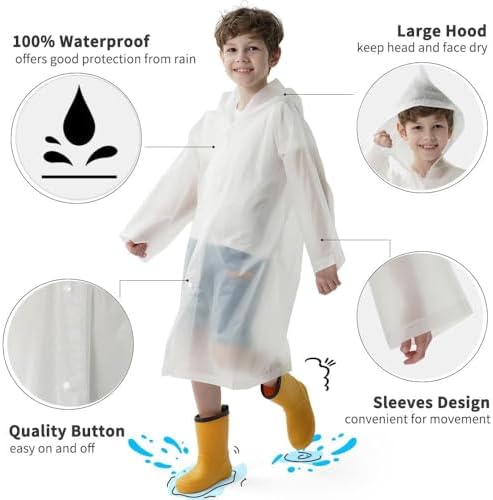 Opret 2-Pack Rain jackets for Kids