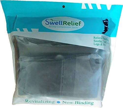 Swell Relief Compression Socks for Youth Basketball - 4 Pair