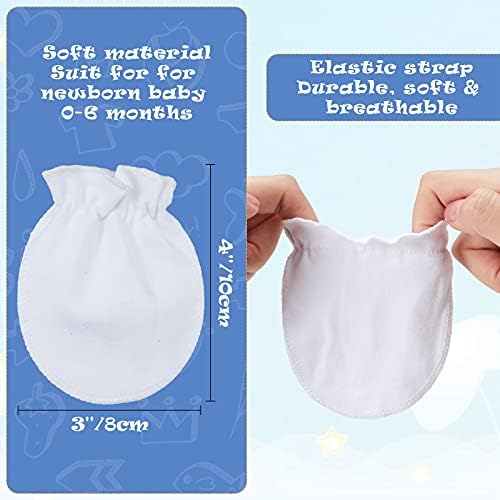 Softest No Scratch Cotton Mittens for Babies