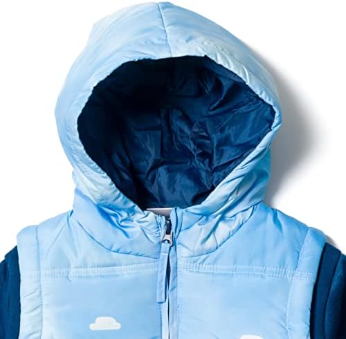 Bluey Bingo Zip Up Vest 2fer Jacket - Toddler to Little Kid Fits Most