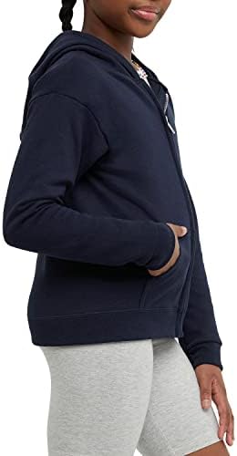 Hanes Girls Full-Zip Comfort Soft hoodie