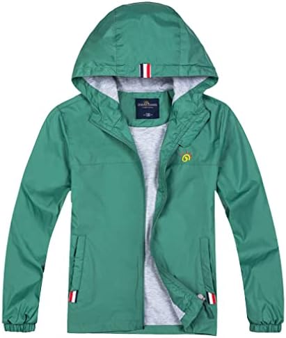 Jingle Bongala Lightweight Water Resistant Rain Jacket for Boys Girls