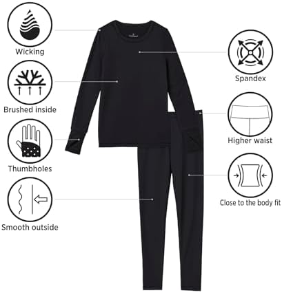 Stay Cozy in the Cold with Our Girls Thermal Set