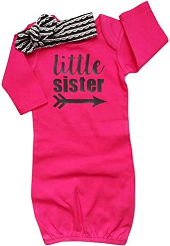 Majestic Nightgown Set for Newborn Girl