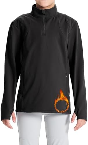 Warm Fleece Jacket for Kids Girls - Cute Horse Sweater
