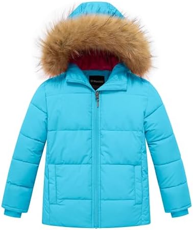 Warm Puffer Jacket for Girls