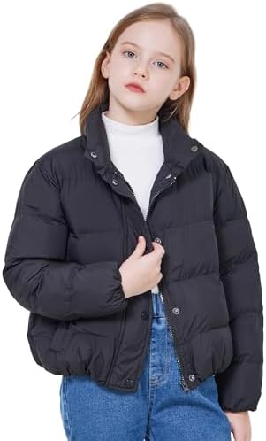 WULFUL Girls Winter Coating with Quilted Shell