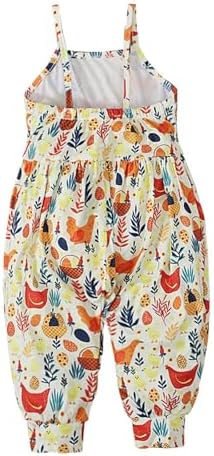 Ultimate Toddler Girls Romper with Backless Harem Halter Design