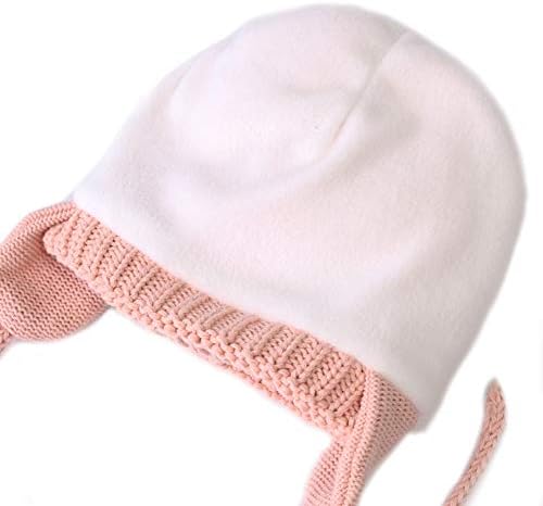 Exemaba Baby Beanie Earflaps Hat