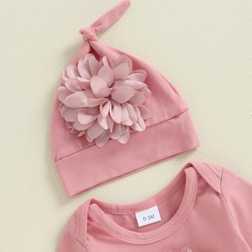 Kavousa Newborn Swaddle Set with Cap for Boys Girls
