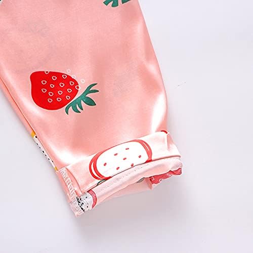Strawberry Pajama Set for Toddler Girls and Boys