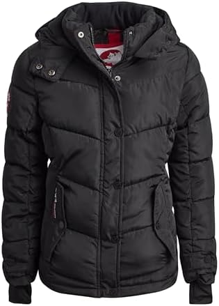 Girls Quilted Winter Coat Parka - Heavyweight Puffer Windbreaker for Girls
