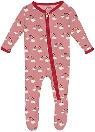 KicKee Welcome Home Footie with Zipper