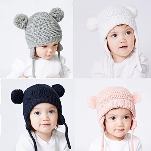 Exemaba Baby Beanie Earflaps Hat