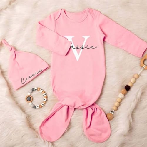 Personalized Hospital Gown for Newborn