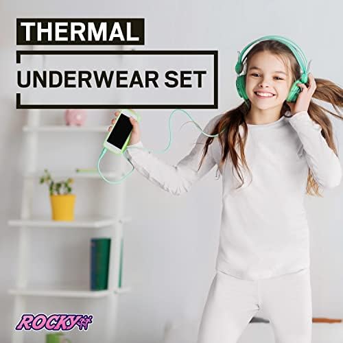 Comfortable Thermal Pajama Set for Girls - Warm Stylish