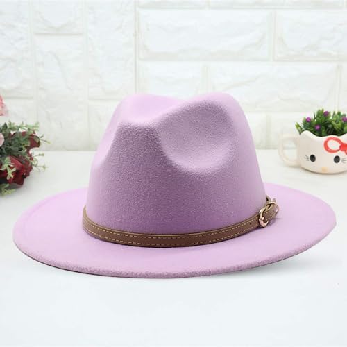 Wide Brim Cowboy Hat Fedora Kap