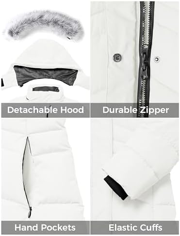ZSHOW Girls Winter Coats - Warm Water-Resistant Parka