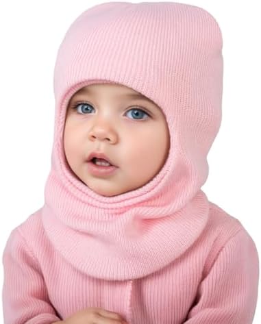 Winter Warm Knitted Hat Set for Babies Kids