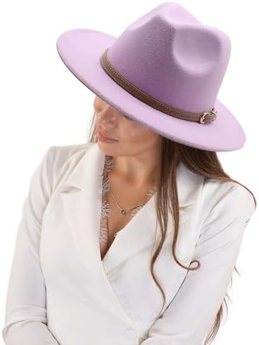 Wide Brim Cowboy Hat Fedora Kap