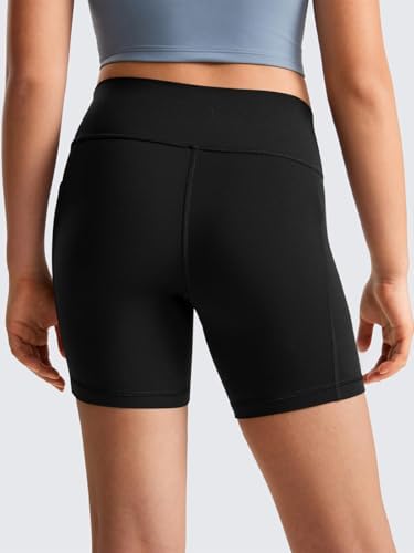 Haloumoning Girls High Waisted Workout Shorts