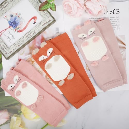 XEPST Pack of 3 Toddler Animal Pattern Legwarmers
