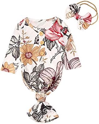 Floral Night Gown for Baby Girls