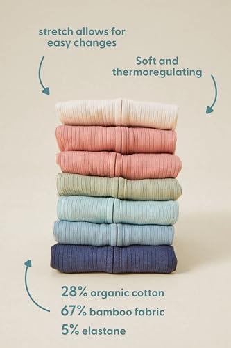MORI Baby Pajamas with Zips Mitts