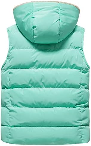 Pursky Kids Hooded Puffer Vest Warm and Cozy