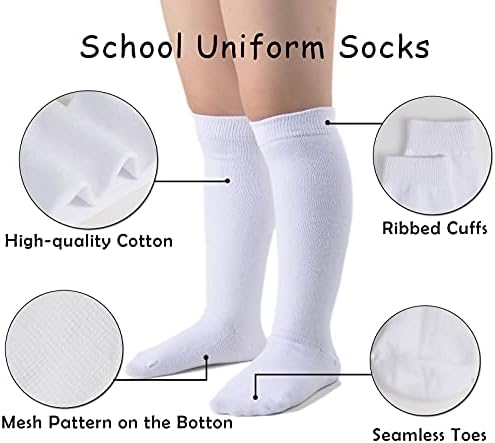 EPEIUS Girls Knee High Socks