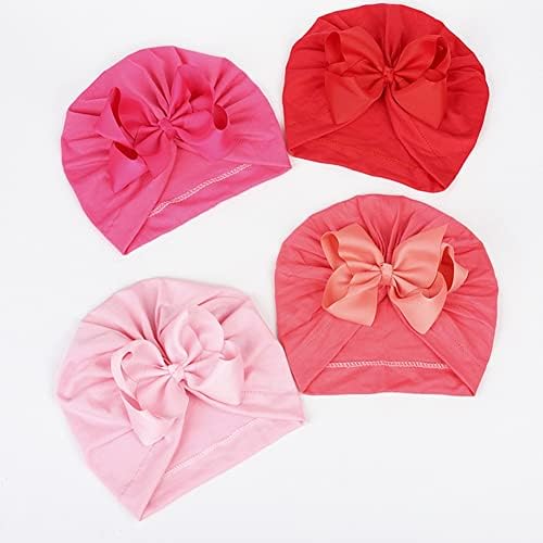 Perfect Newborn Turban Hat for Boys and Girls Dark Purple