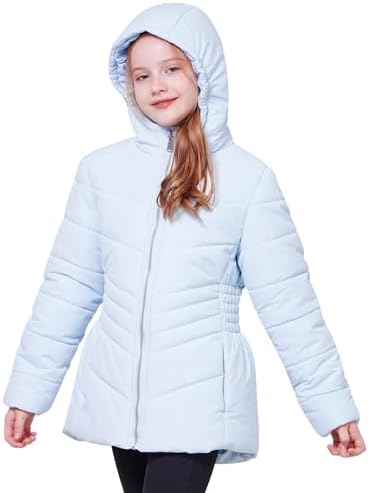 WULFUL Girls Winter Warm Coated Jacket