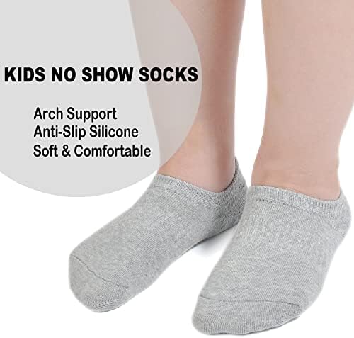 EPEIUS Kids No Show Socks 612 Pack